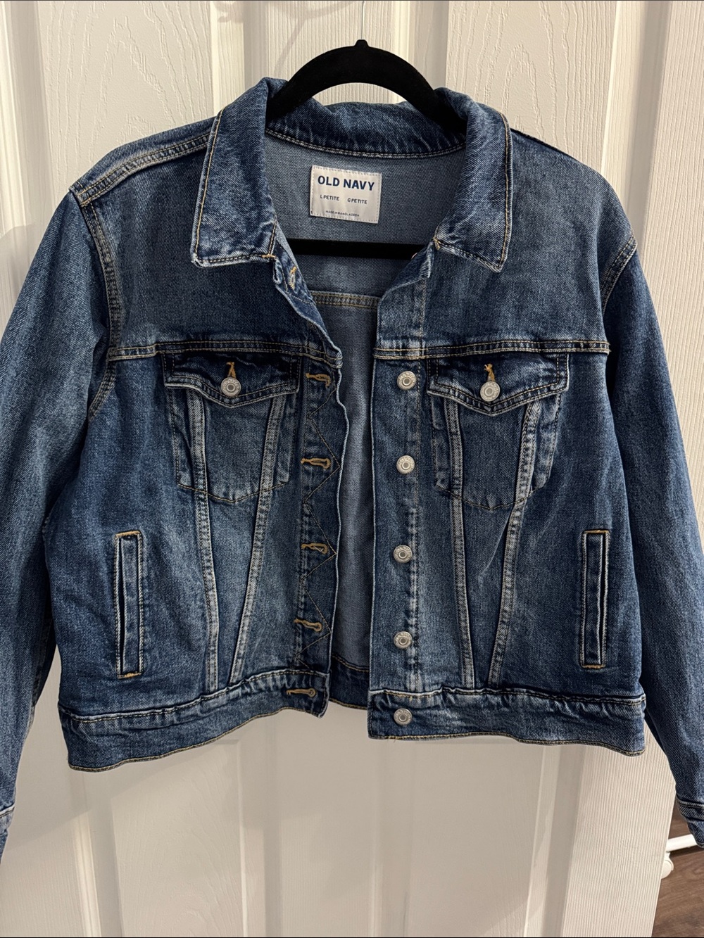 Old Navy Classic Medium Blue Denim Jacket